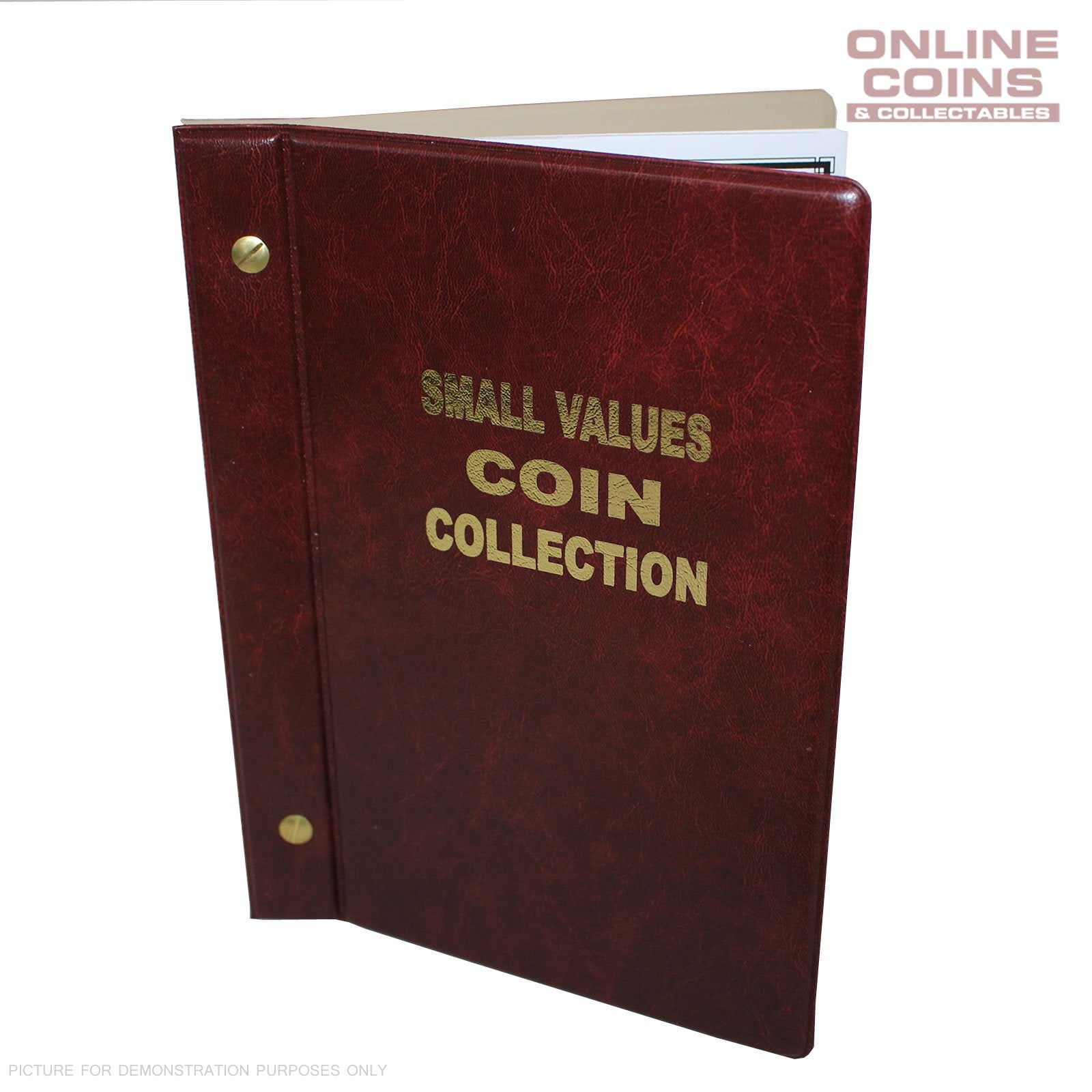 VST Australian Small Values Coin Album 1966-2023 RED - 1c, 2c, 5c and 10c